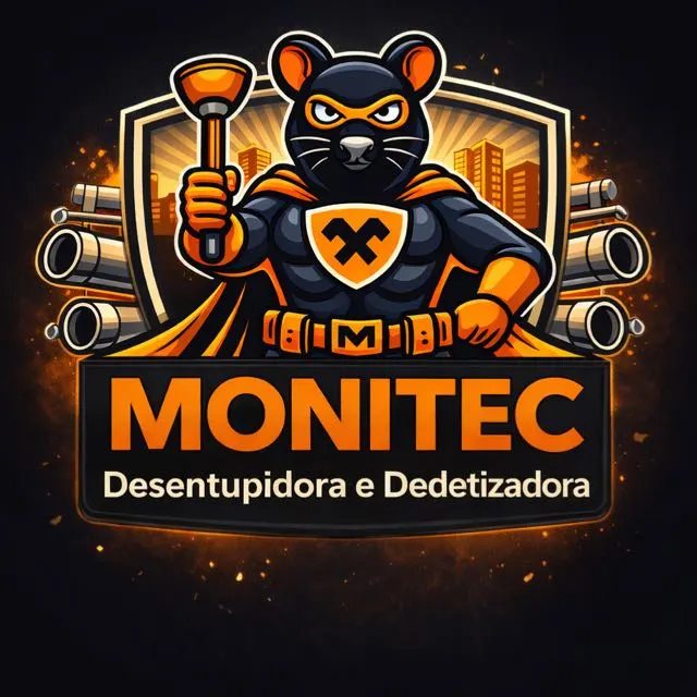 Logo Monitec Desentupidora e Dedetizadora